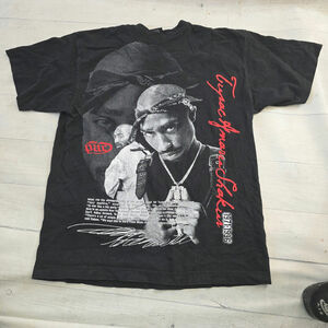 Vintage Tupac 2Pac Hip Hop Shirt Memory Big Face Dream USA Mens Large